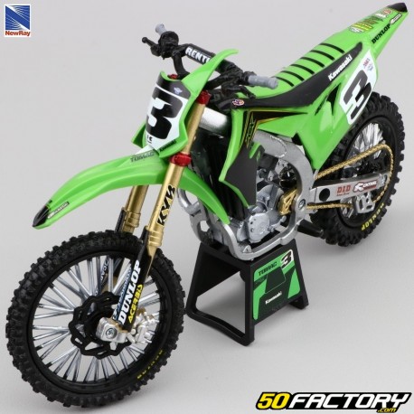 Miniaturmotorrad 1/12. Kawasaki KX 450 Eli Tomac 3 Neu Ray