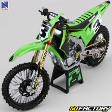 Miniature moto Yamaha 450 YZF 2022 Factory FERRANDIS de très belle finition  cadeaux motard