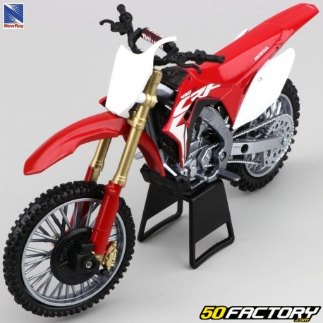 New Ray - Motocross Honda 1:12 Rouge - Véhicules