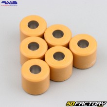 Rodillos de variador 7.3g 19x17 mm Piaggio Xevo, X9, Vespa 125 ... RMS