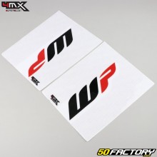 Stickers de fourche 4MX WP transparents