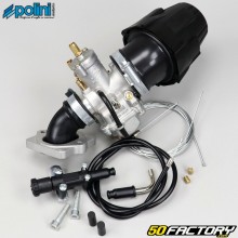 Carburador Ø21 mm Polini CP Piaggio ar e líquido Typhoon,  NRG... 50 2 (kit)