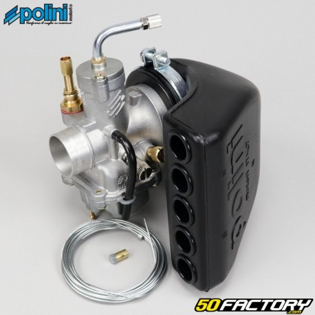 Carburatore Ã˜24 mm Polini CP con scatola d&#39;aria Vespa PK, PX 50, 125... (kit)