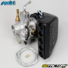 Vergaser Ø17.5 mm Polini CP mit Airbox Vespa PK, S 50 (Bausatz)