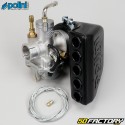 Ã˜19 mm carburador Polini CP com caixa de ar Vespa PK 50, PX, PK, Primavera 125 (kit)