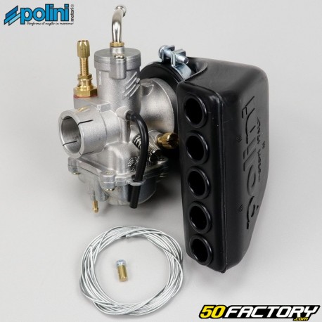 Ã˜21 mm Vergaser Polini CP mit Airbox Vespa PK, S 50, PK, PX 125 (Kit)