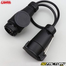 13/7 Pin Hitch Plug Adapter Extension Lampa