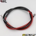 Latiguillo freno delantero Kawasaki KX 125, 250 (2004 - 2008), KXF 450 (desde 2007) 4MX rojo