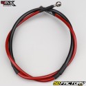 Durite de frein avant Yamaha YZ 125, 250, YZF 450 (depuis 2008) 4MX rouge