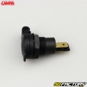 12/24V DIN cigarette lighter socket Lampa black