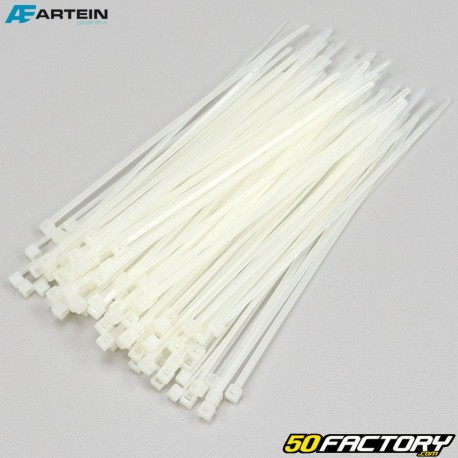 Plastic collars (rilsan) 2.5x135 mm Artein blanks (100 pieces)