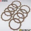 Clutch friction plates with cover gasket Kawasaki KX 250 (2005 - 2008) Athena