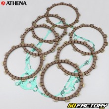 Clutch friction plates with housing gasket Husqvarna TC 610 (2003 - 2009), TE (2000) Athena