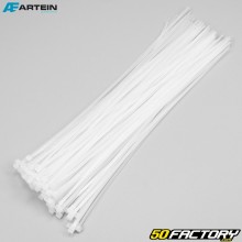 Collarines de plástico (rilsan) 4.5x430 mm Artein espacios en blanco (100 piezas)