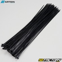 Kunststoffmanschetten (Rilsan) 4.5x430 mm Artein schwarz (100 Stück)