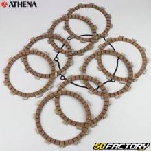 Clutch friction plates with cover gasket Kawasaki KXF 450 (2006 - 2015), KLX 450 R (2008 - 2020) Athena