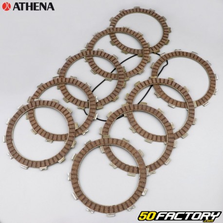 Discos de fricción de embrague con junta de tapa KTM SX-F 450 (2007 - 2011), 505 (2007 - 2008), SX 505 (2009 - 2011) Athena