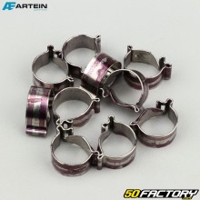 Colliers de serrages clipsable Ø9 mm W4 Artein inox (lot de 10)