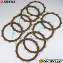 Clutch friction plates with pan gasket KTM LC4 400 E (1998 - 2001) Athena