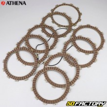 Clutch friction plates with cover gasket KTM EXC 450 (2009 - 2010), 530 (2008 - 2010) Athena