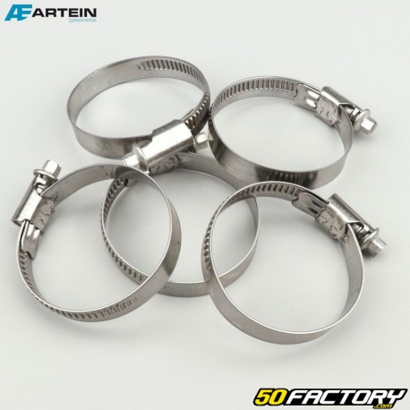 Clamps Ã˜40-60 mm W4 Artein stainless steel (5 pieces) 12 mm