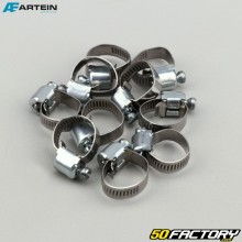 Screw clamps Ø7-11 mm W2 Artein stainless steel (set of 10) 5 mm