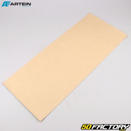 Flat gasket sheet oil paper to cut 195x475x0.8 mm Artein