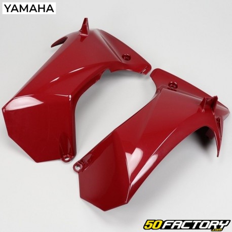 Cubiertas de radiador Yamaha YFZ 450 R (desde 2014) rojos burdeos