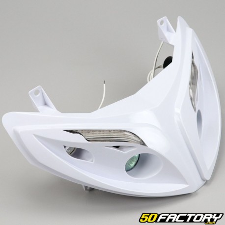 Faro doble halógeno con leds Peugeot XR6, Speedfight  XNUMX y Speedfight  XNUMX blanco