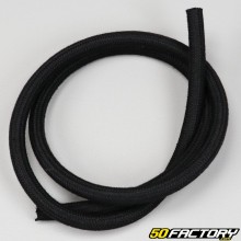 Textile fuel hose 5x10 mm black (per meter)