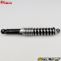 300mm adjustable rear shock absorbers Peugeot 103, MBK 51, Motobecane black and chrome Imca