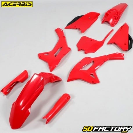 Kit de plasticas Honda CRF 250 R (2022 - 2024), 450 (2021 - 2024) Acerbis rojo