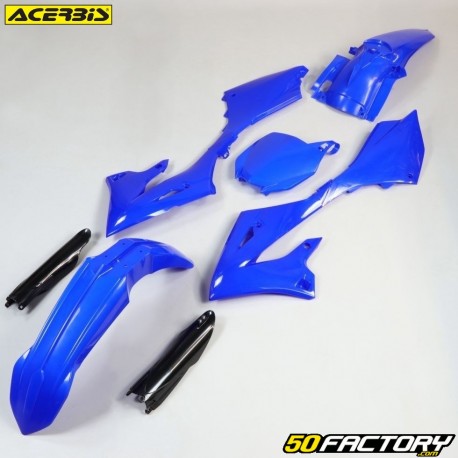 Kit de carenado Yamaha  YZ XNUMX, XNUMX (desde XNUMX) Acerbis  azul y blanco