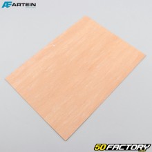 Hoja de junta plana de papel prensado para recortar 140x195x0.3 mm Artein