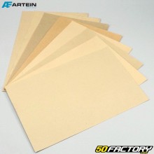 XNUMXxXNUMX mm cutting oil paper flat gasket sheets Artein  (batch of XNUMX)