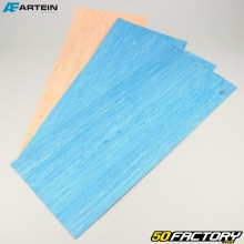 Hojas de juntas planas de papel prensado troquelado XNUMXxXNUMX mm Artein  (lote de XNUMX)