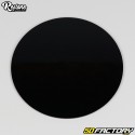 Round plastic number plate small model 150 mm Restone black