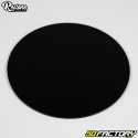 Round plastic number plate small model 150 mm Restone black