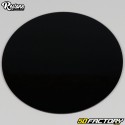 Round plastic number plate large model 200 mm Restone black