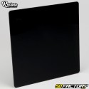 Square plastic number plate large model 200 mm Restone black