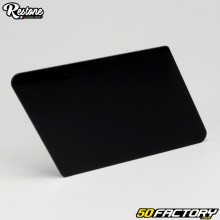 Quadrilateral plastic number plate small model 220 mm Restone black