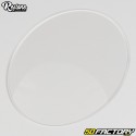 Small oval plastic number plate 175 mm Restone transparent