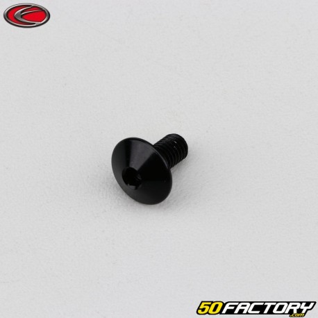 Tornillo de 5x10 mm Evotech cabeza redondeada BTR negro (simple)