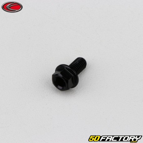 Tornillo de 5x10 mm cabeza hexagonal Evotech base negro (por unidad)