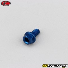 Tornillo de 5x10 mm cabeza hexagonal base Evotech azul (por unidad)