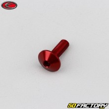 5x15 mm screw rounded head Evotech red (per unit)