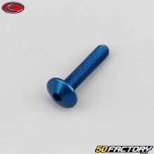 Parafuso 5x25 mm cabeça BTR abaulada Evotech azul (por unidade)