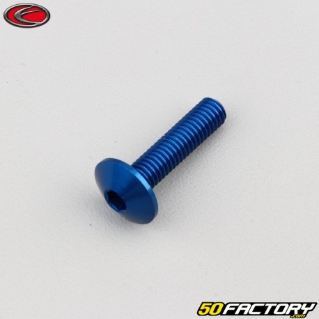 6x25 mm Schraube Evotech abgerundeter Kopf BTR blau (pro Einheit)