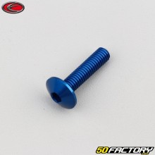 Parafuso 6x25 mm cabeça BTR abaulada Evotech azul (por unidade)