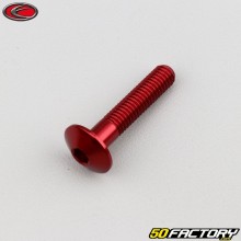 6x30 mm screw rounded head Evotech red (per unit)